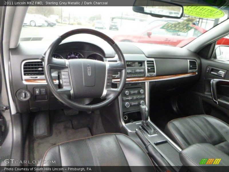 Sterling Grey Metallic / Dark Charcoal 2011 Lincoln MKZ FWD