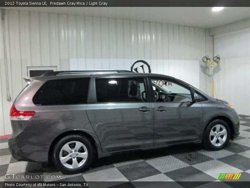 Predawn Gray Mica / Light Gray 2012 Toyota Sienna LE