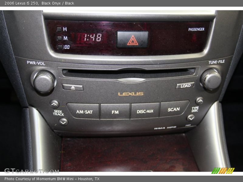 Black Onyx / Black 2006 Lexus IS 250