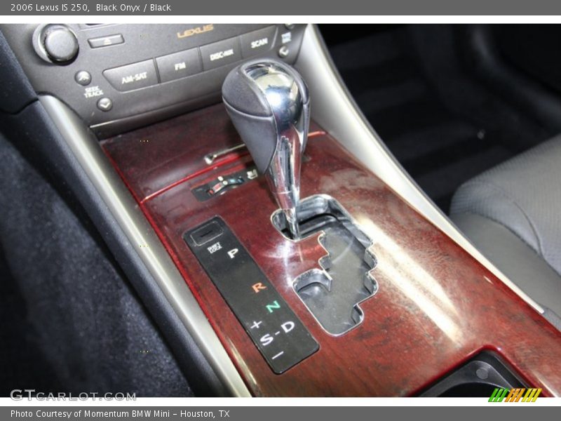 Black Onyx / Black 2006 Lexus IS 250