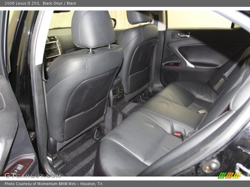 Black Onyx / Black 2006 Lexus IS 250