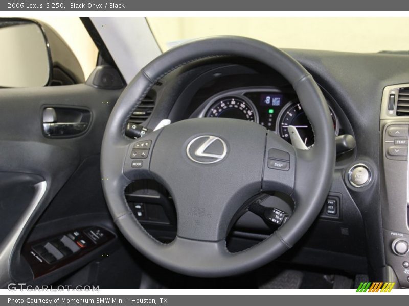 Black Onyx / Black 2006 Lexus IS 250