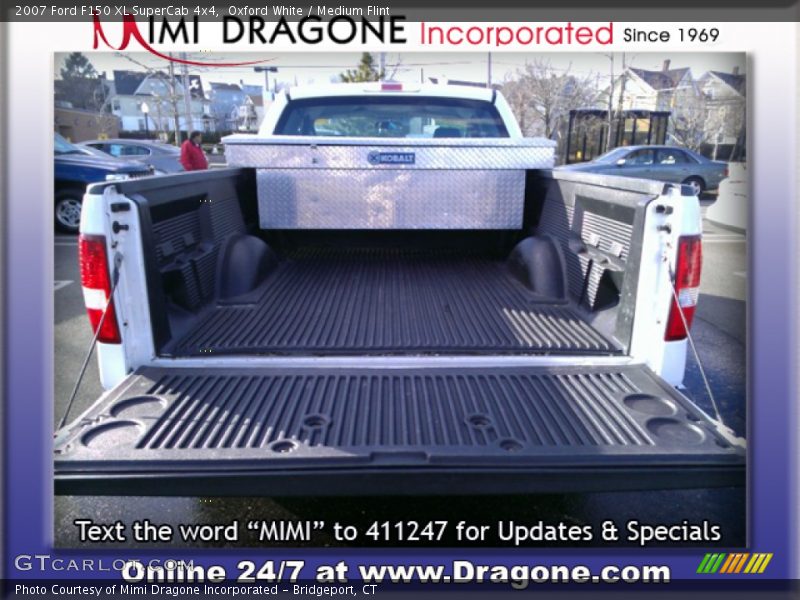 Oxford White / Medium Flint 2007 Ford F150 XL SuperCab 4x4