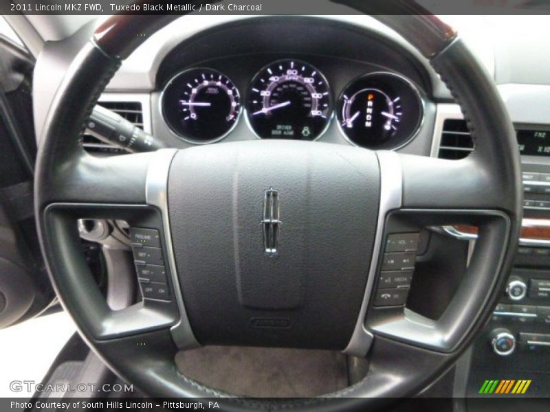 Tuxedo Black Metallic / Dark Charcoal 2011 Lincoln MKZ FWD