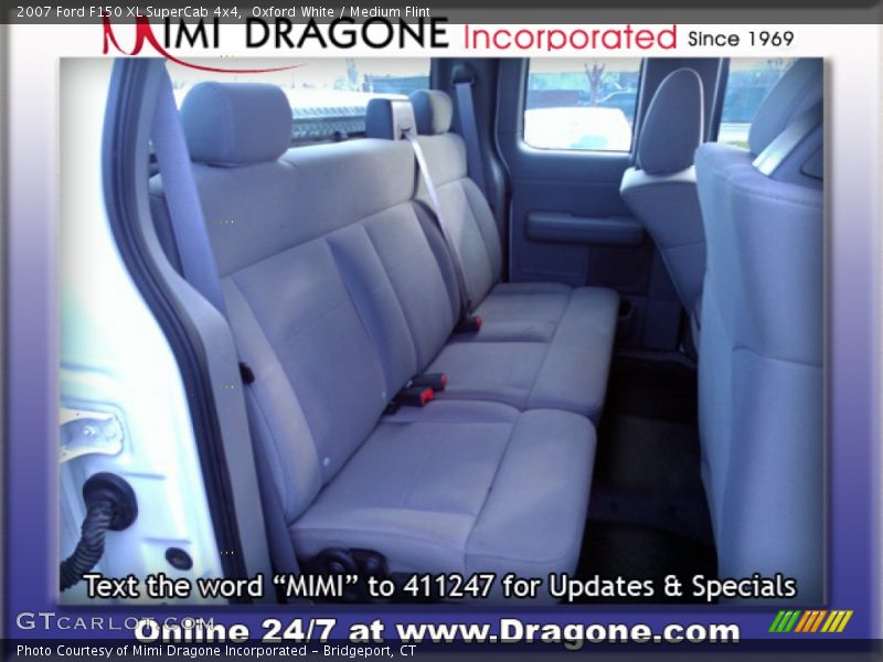 Oxford White / Medium Flint 2007 Ford F150 XL SuperCab 4x4