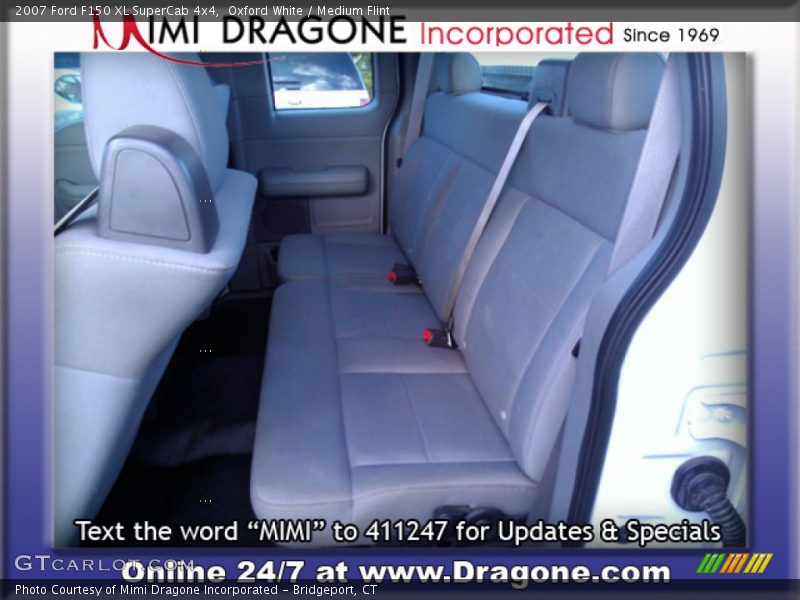 Oxford White / Medium Flint 2007 Ford F150 XL SuperCab 4x4