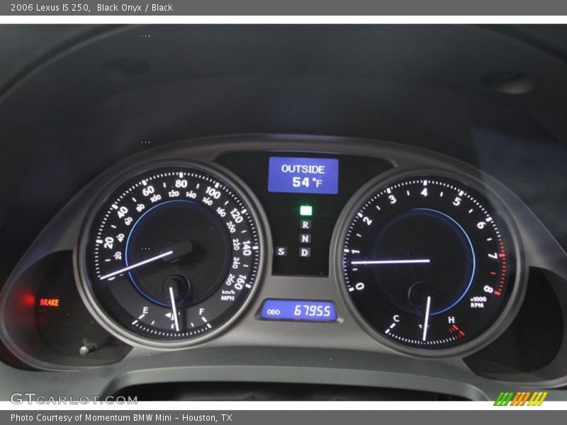 Black Onyx / Black 2006 Lexus IS 250