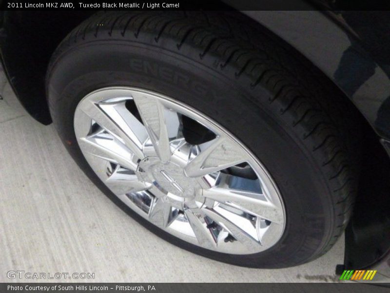 Tuxedo Black Metallic / Light Camel 2011 Lincoln MKZ AWD