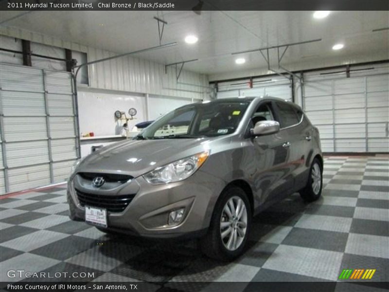 Chai Bronze / Black/Saddle 2011 Hyundai Tucson Limited