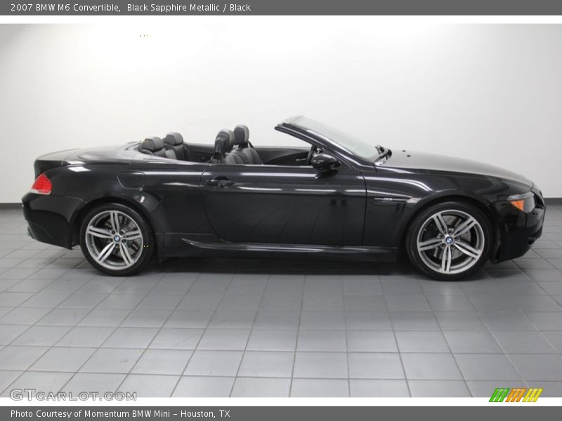  2007 M6 Convertible Black Sapphire Metallic