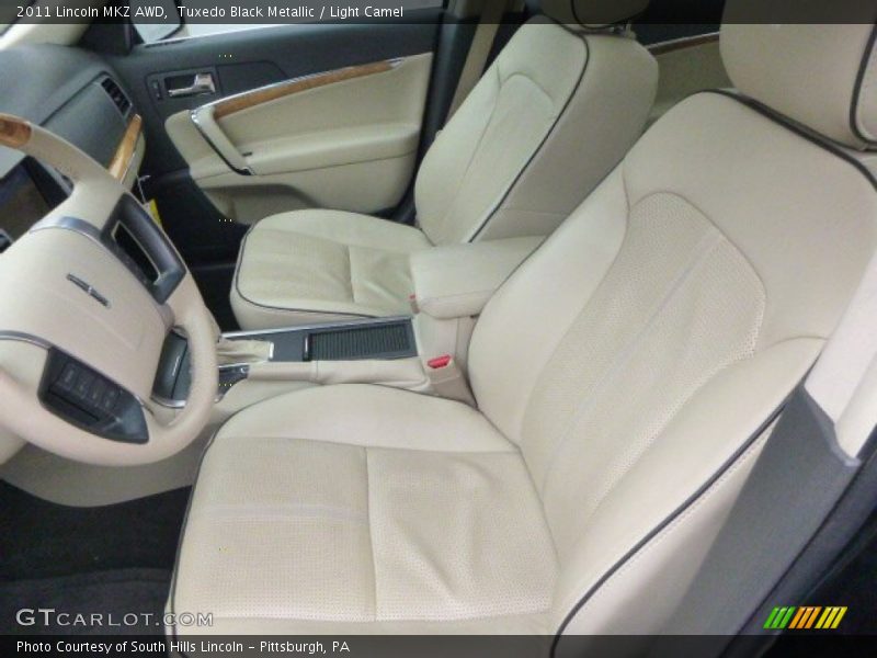 Tuxedo Black Metallic / Light Camel 2011 Lincoln MKZ AWD