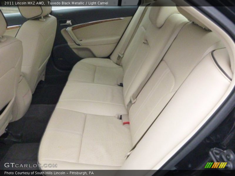 Tuxedo Black Metallic / Light Camel 2011 Lincoln MKZ AWD