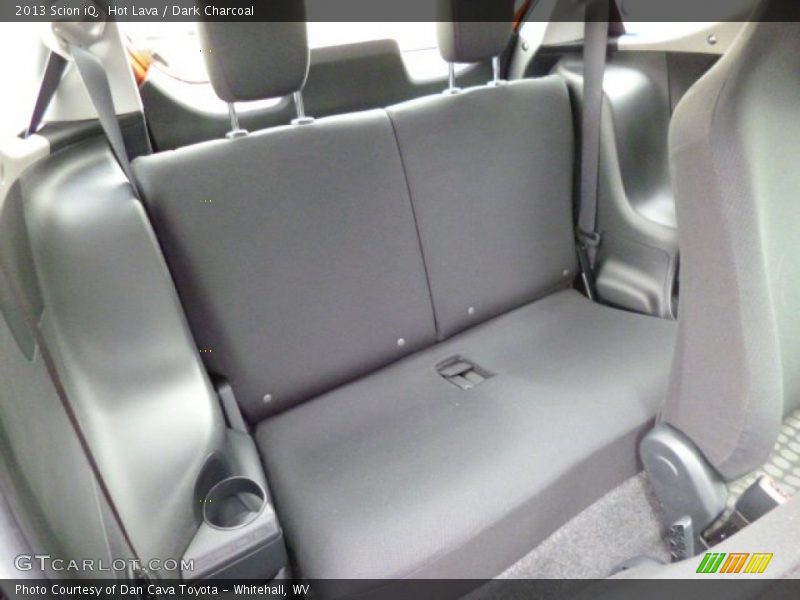 Rear Seat of 2013 iQ 