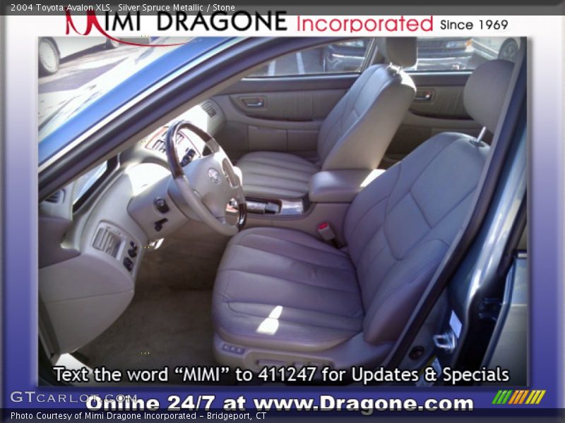Silver Spruce Metallic / Stone 2004 Toyota Avalon XLS
