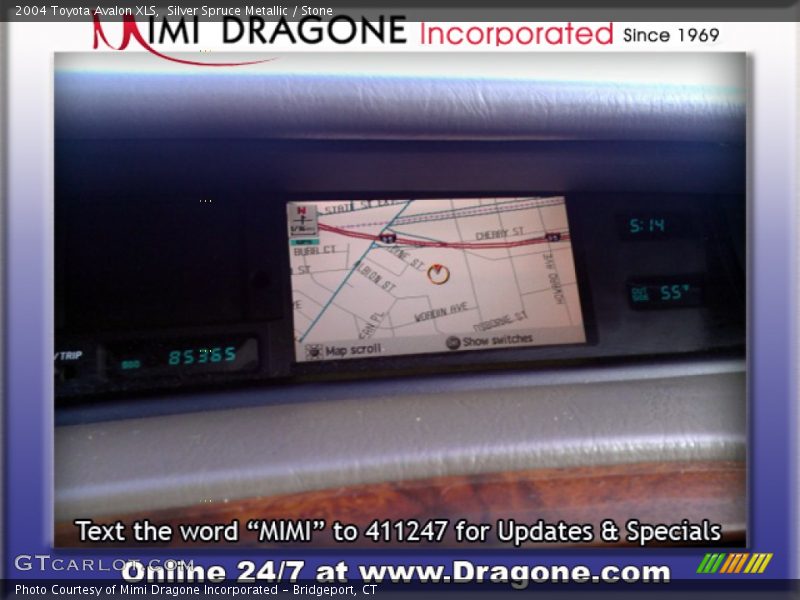 Silver Spruce Metallic / Stone 2004 Toyota Avalon XLS