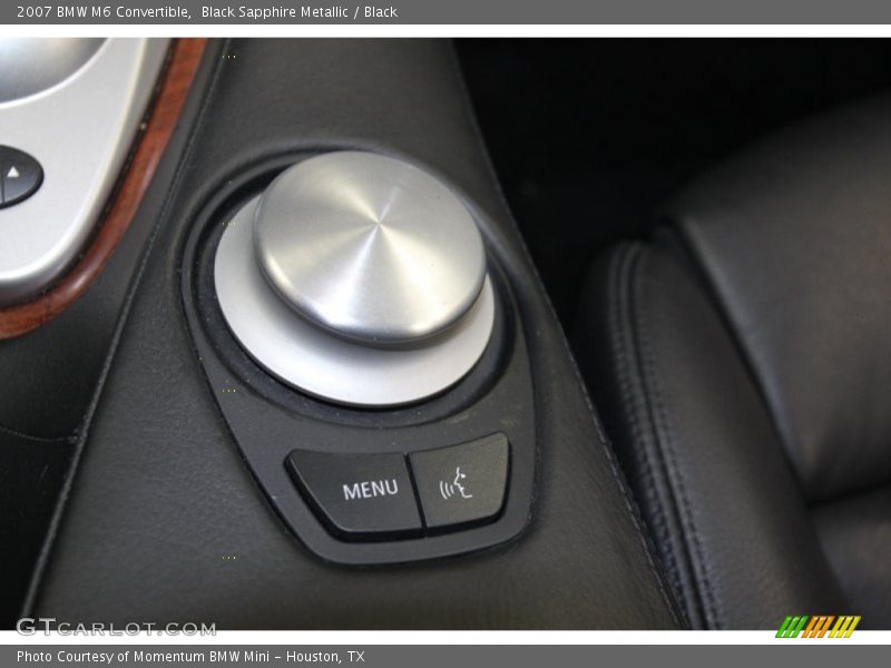 Black Sapphire Metallic / Black 2007 BMW M6 Convertible