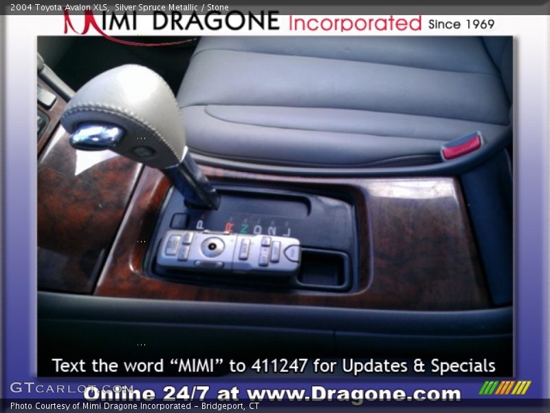 Silver Spruce Metallic / Stone 2004 Toyota Avalon XLS