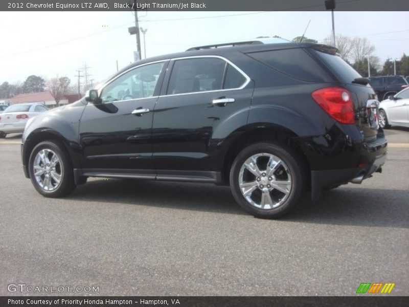 Black / Light Titanium/Jet Black 2012 Chevrolet Equinox LTZ AWD