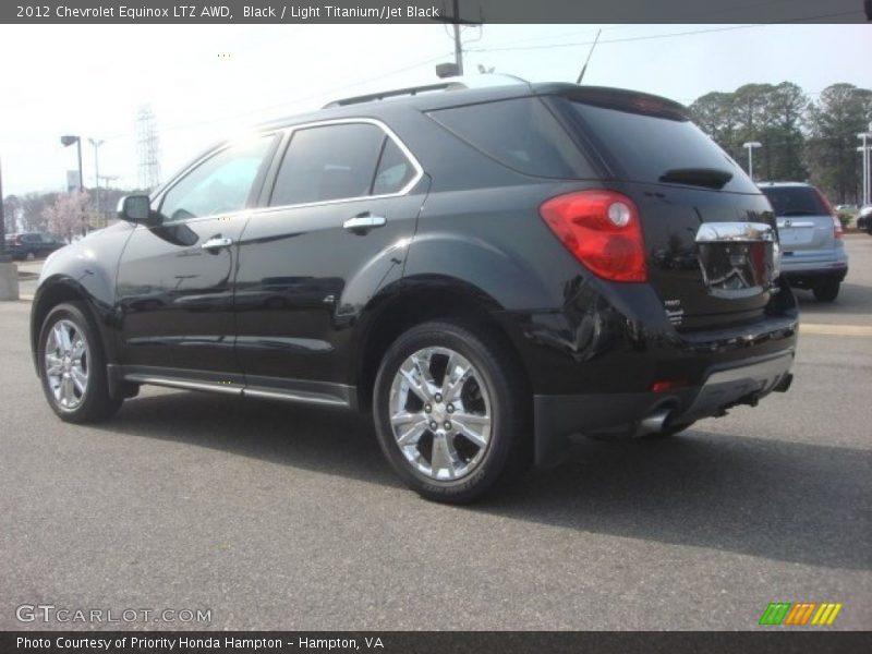 Black / Light Titanium/Jet Black 2012 Chevrolet Equinox LTZ AWD