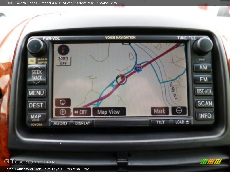 Navigation of 2006 Sienna Limited AWD