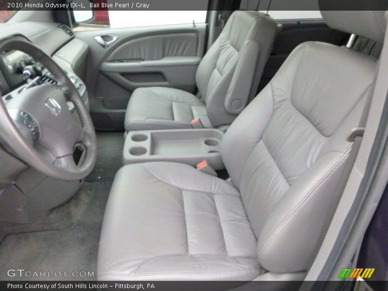 Bali Blue Pearl / Gray 2010 Honda Odyssey EX-L