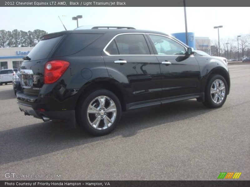 Black / Light Titanium/Jet Black 2012 Chevrolet Equinox LTZ AWD