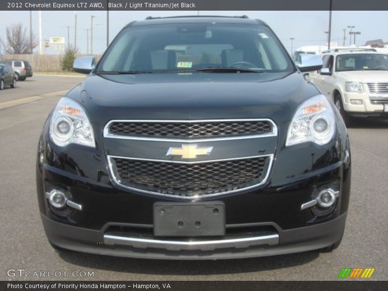 Black / Light Titanium/Jet Black 2012 Chevrolet Equinox LTZ AWD