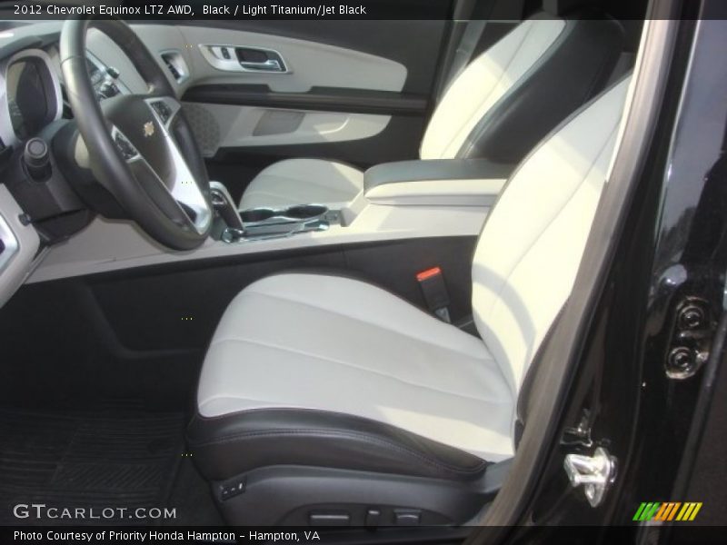 Black / Light Titanium/Jet Black 2012 Chevrolet Equinox LTZ AWD