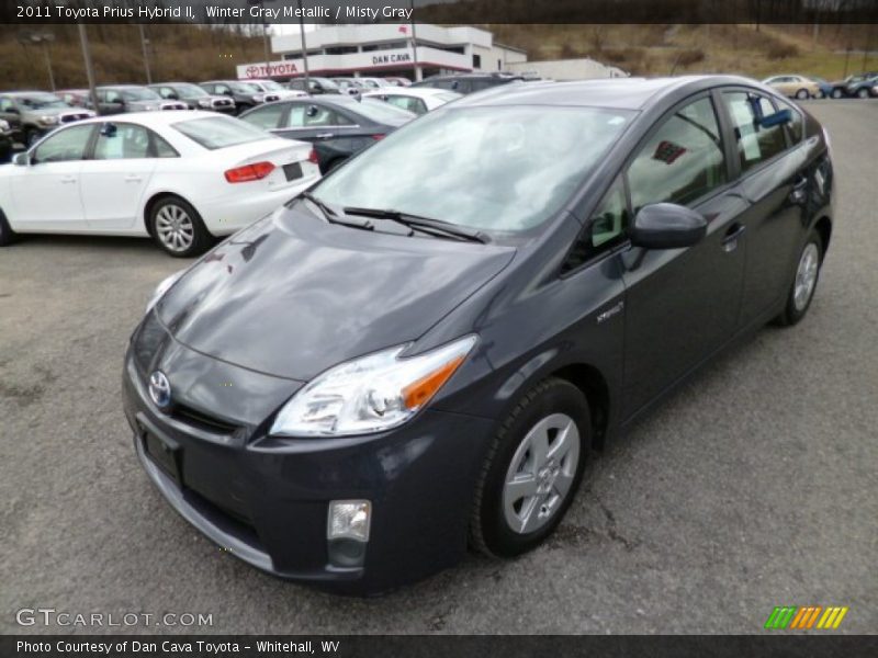 Winter Gray Metallic / Misty Gray 2011 Toyota Prius Hybrid II