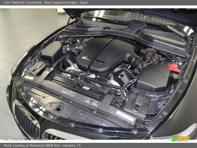  2007 M6 Convertible Engine - 5.0 Liter DOHC 40-Valve VVT V10