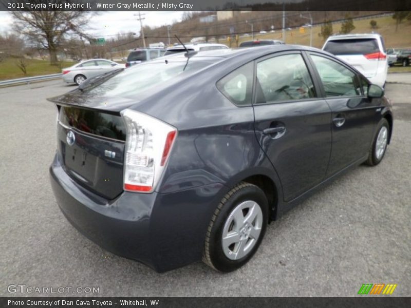 Winter Gray Metallic / Misty Gray 2011 Toyota Prius Hybrid II