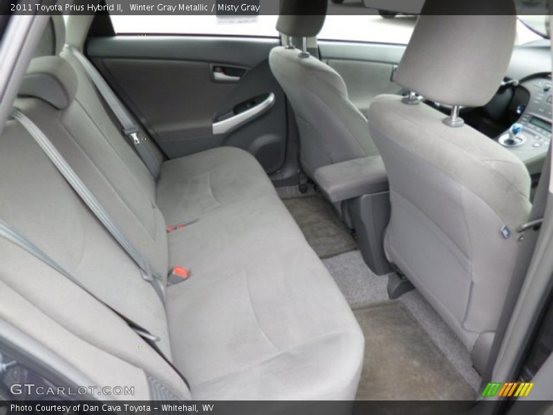 Winter Gray Metallic / Misty Gray 2011 Toyota Prius Hybrid II