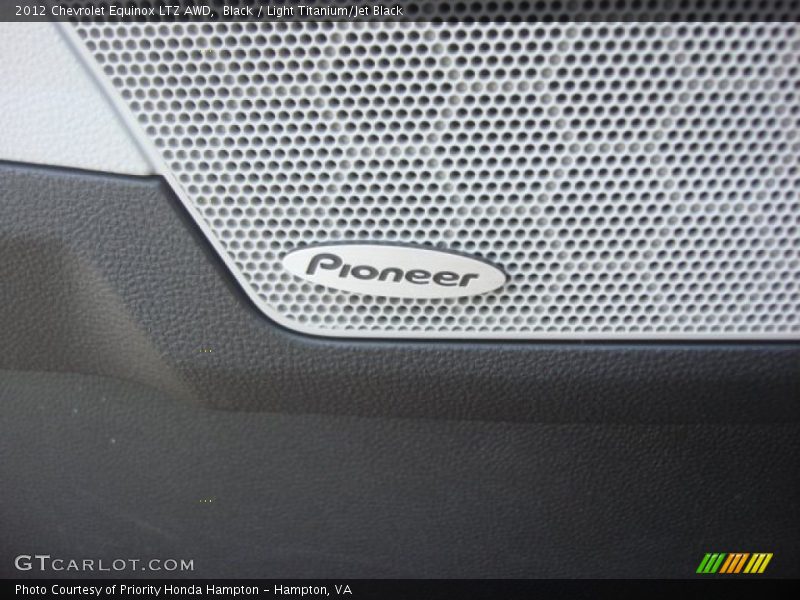 Black / Light Titanium/Jet Black 2012 Chevrolet Equinox LTZ AWD