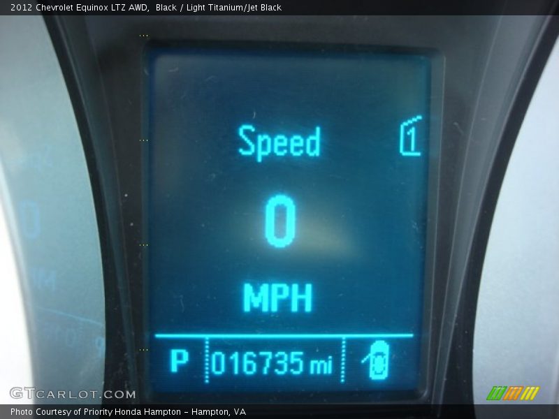 Black / Light Titanium/Jet Black 2012 Chevrolet Equinox LTZ AWD