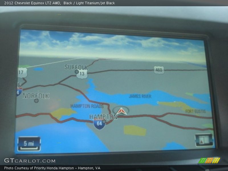 Black / Light Titanium/Jet Black 2012 Chevrolet Equinox LTZ AWD
