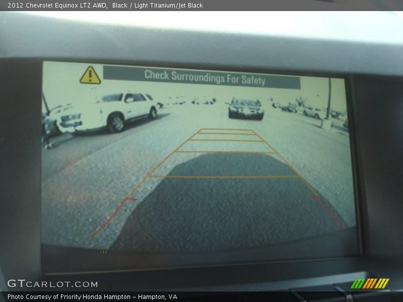 Black / Light Titanium/Jet Black 2012 Chevrolet Equinox LTZ AWD