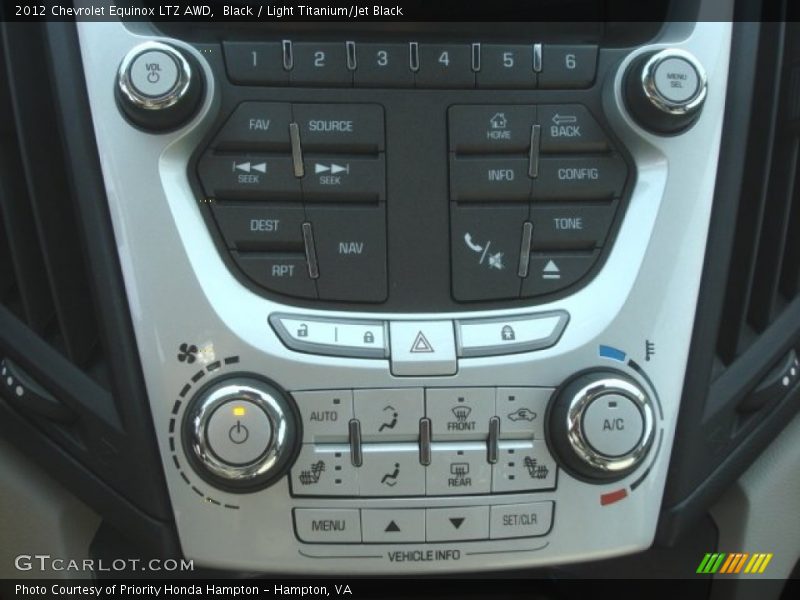 Black / Light Titanium/Jet Black 2012 Chevrolet Equinox LTZ AWD
