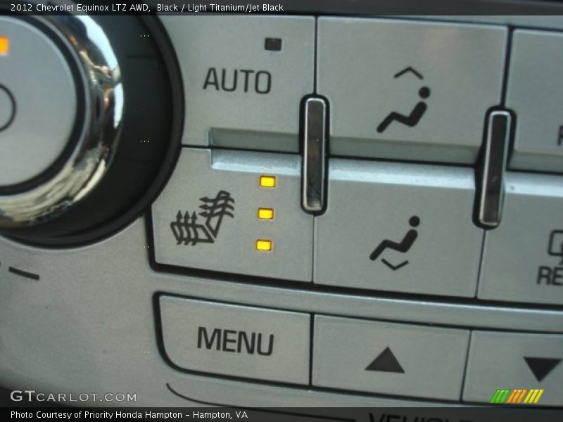 Black / Light Titanium/Jet Black 2012 Chevrolet Equinox LTZ AWD