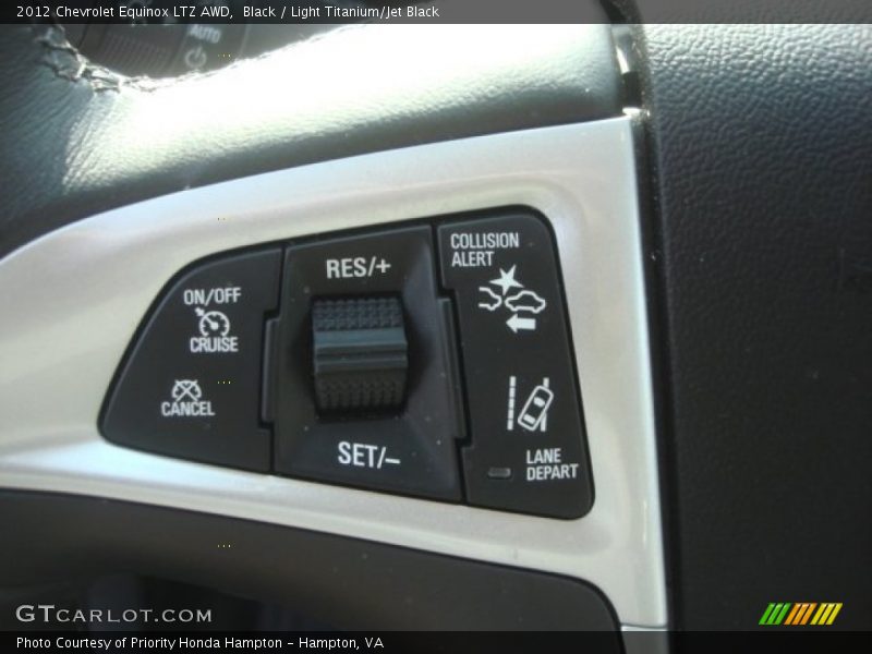 Black / Light Titanium/Jet Black 2012 Chevrolet Equinox LTZ AWD