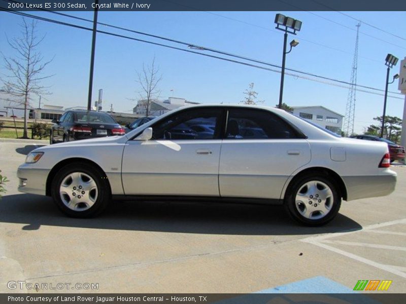 Crystal White / Ivory 2000 Lexus ES 300 Sedan