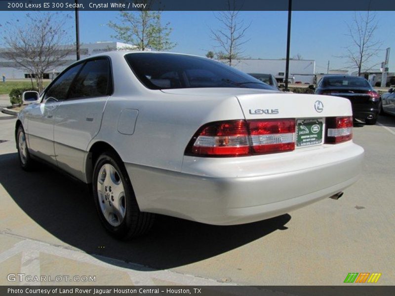 Crystal White / Ivory 2000 Lexus ES 300 Sedan