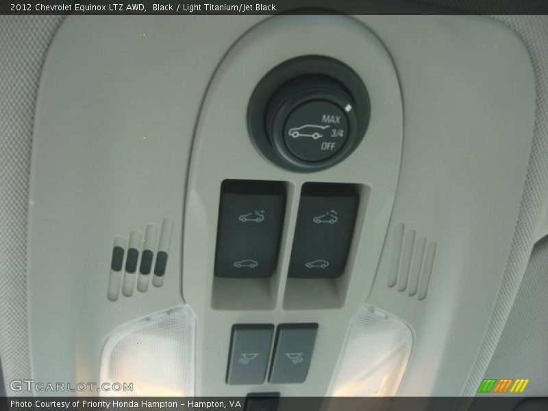 Black / Light Titanium/Jet Black 2012 Chevrolet Equinox LTZ AWD