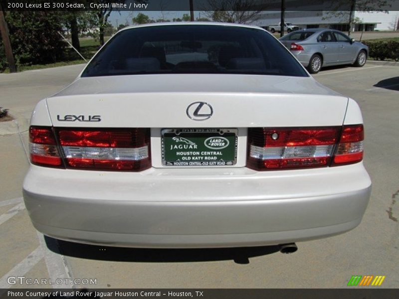 Crystal White / Ivory 2000 Lexus ES 300 Sedan