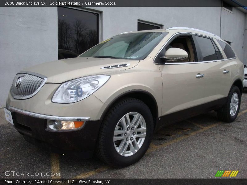 Gold Mist Metallic / Cashmere/Cocoa 2008 Buick Enclave CX