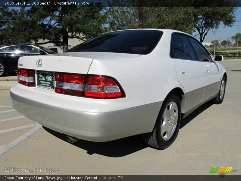 Crystal White / Ivory 2000 Lexus ES 300 Sedan