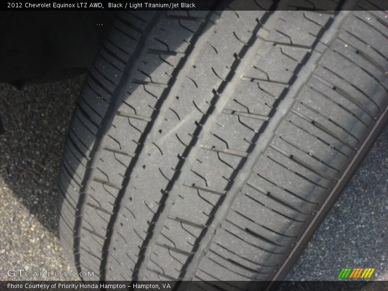 Black / Light Titanium/Jet Black 2012 Chevrolet Equinox LTZ AWD