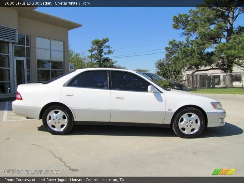 Crystal White / Ivory 2000 Lexus ES 300 Sedan