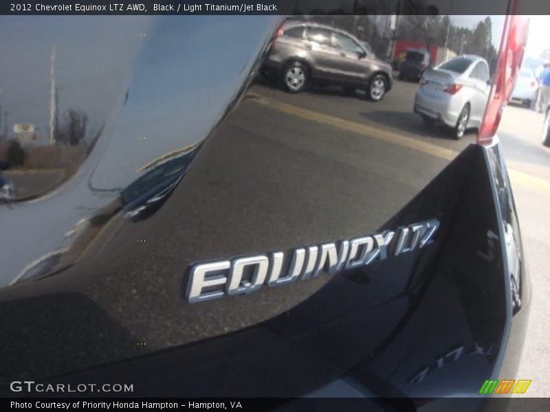 Black / Light Titanium/Jet Black 2012 Chevrolet Equinox LTZ AWD