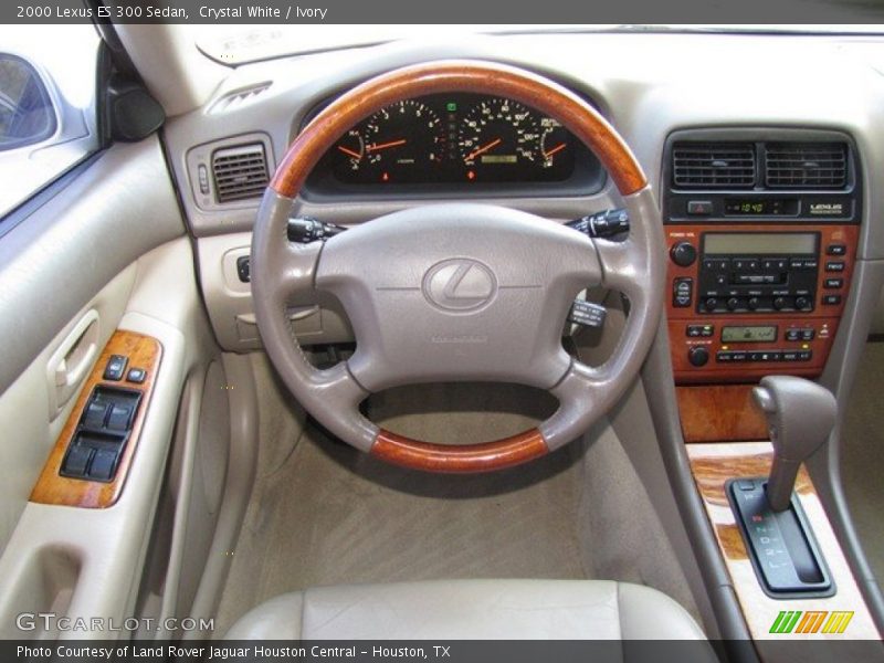 Crystal White / Ivory 2000 Lexus ES 300 Sedan