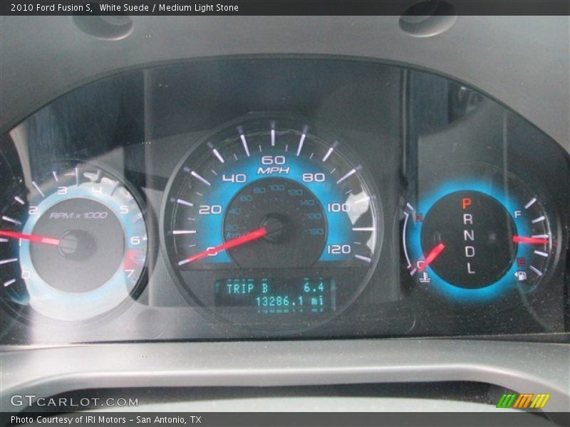 White Suede / Medium Light Stone 2010 Ford Fusion S